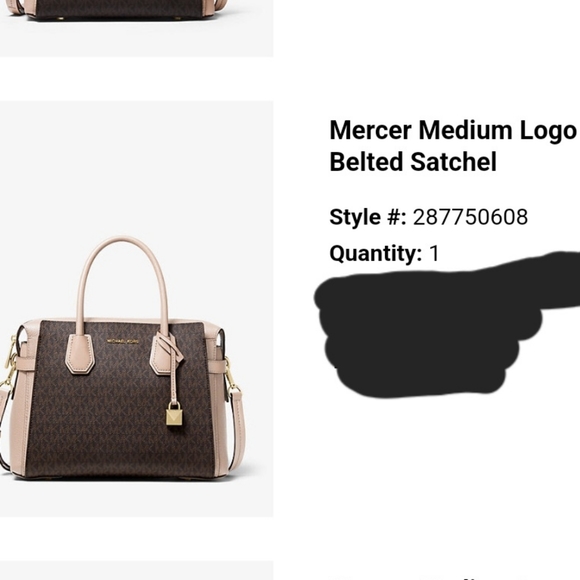 ⚠️LAST 1⚠️ Michael Kors Mercer Belted MD Satchel - Picture 2 of 10
